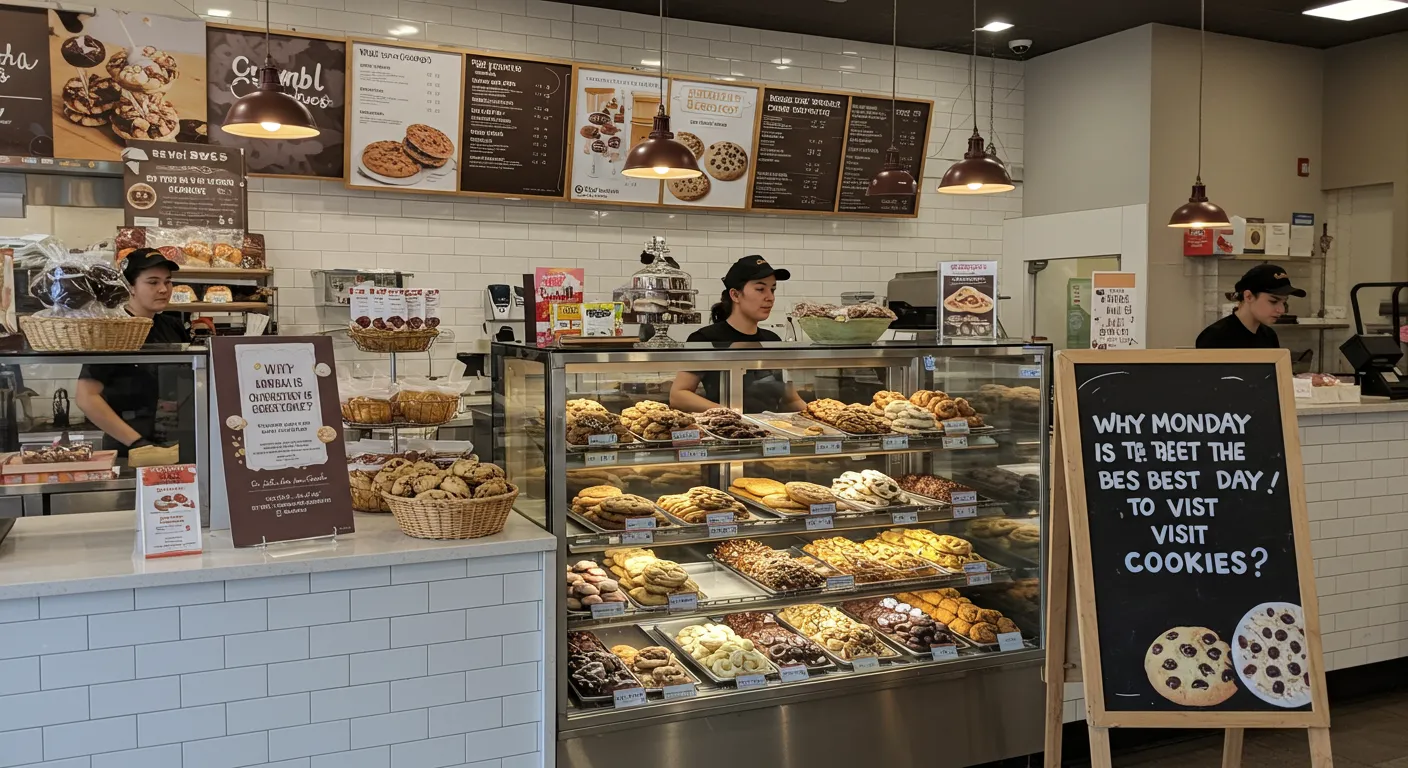 Why Monday Is the Best Day to Visit Crumbl Cookies